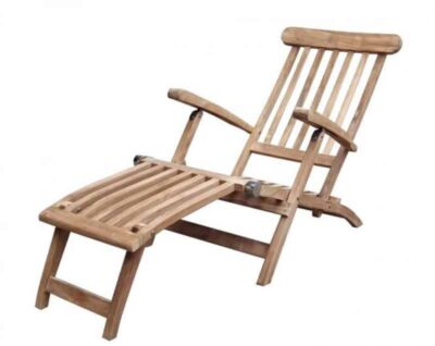 Teak Deckchair 148 x 60 cm Höhe 97 cm der Klassiker