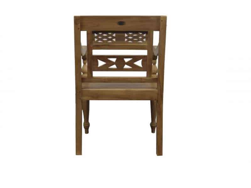 3010 3 - Teak Sessel Java 60 x 53 cm Höhe 89 cm der Besondere