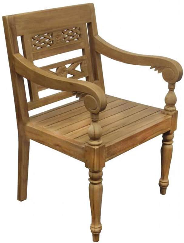 3010 - Teak Sessel Java 60 x 53 cm Höhe 89 cm der Besondere