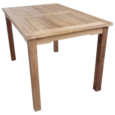 3061 11 1 400x400 - Teak- Tisch mit 8 cm festen Beinen 200 x 90 cm Höhe 75 cm