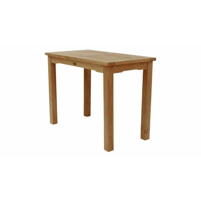 3065 11 400x400 - Teak- Tisch mit 6 cm festen Beinen 100 x 55 cm Höhe 75 cm