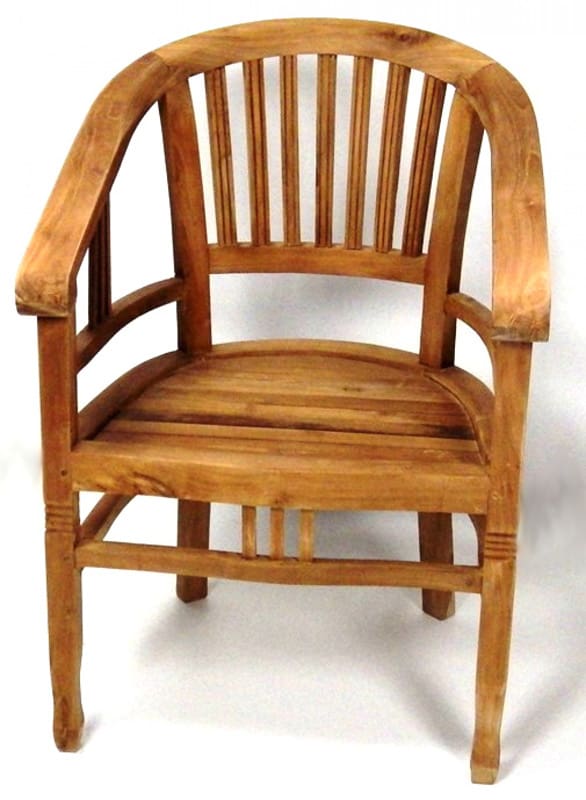 3096 1 - Teak Sessel Betawi 60 x 60 cm Höhe 84 cm die Bequemen