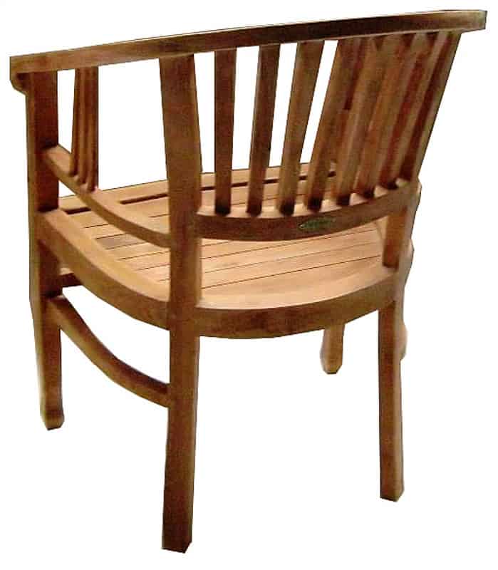 3096 2 - Teak Sessel Betawi 60 x 60 cm Höhe 84 cm die Bequemen