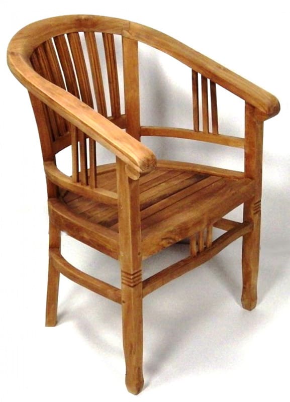 Teak Sessel Betawi 60 x 60 cm Höhe 84 cm die Bequemen