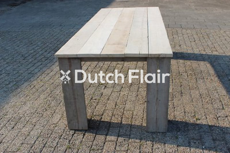 GARTENSET TEXEL POS 1 BIS 15 2 - Gartenmöbel-Set Texel, Tisch 400 x 100 mit 10 Stühlen