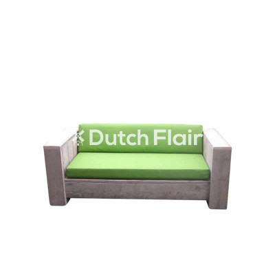 steigerhout loungebank kussen groen 1 1 400x400 - Sitzkissen für Lounge Sofa, 10 cm dick