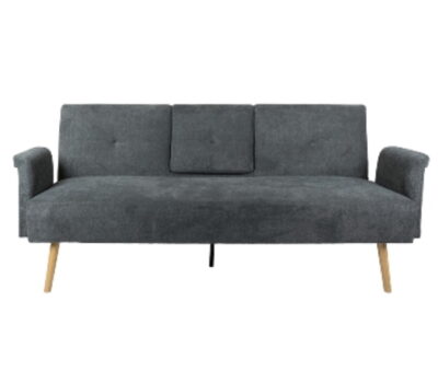 22968 400x350 - Sofa Amina mit Schlaffunktion - grau