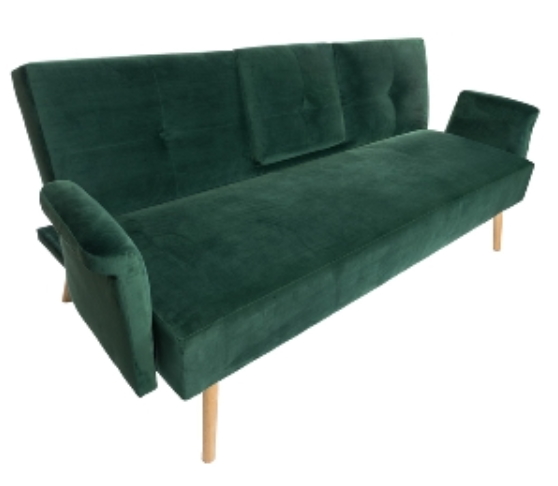 22969 2 - Sofa Kiana mit Schlaffunktion - smaragdgrün