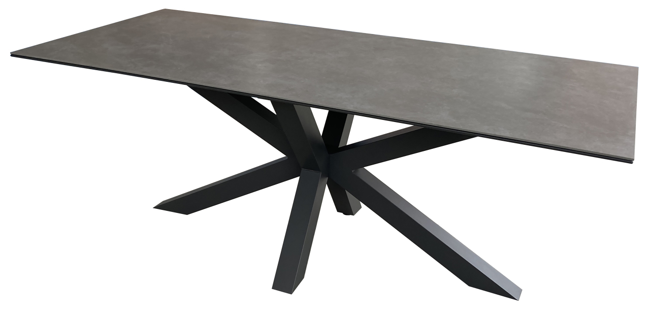 Livingston Tisch 200 x 90 cm light grey