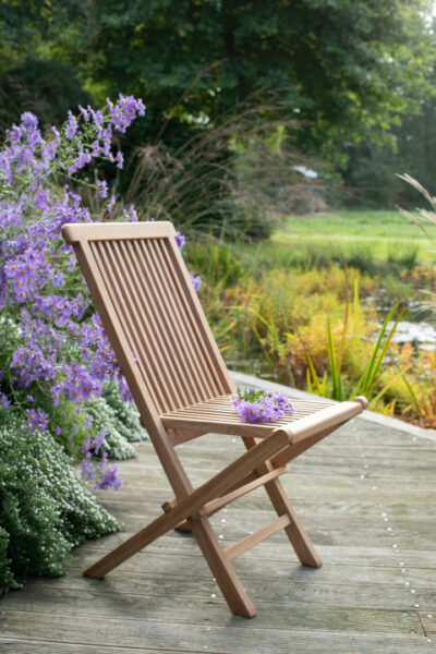 Gartenstühle aus Teakholz