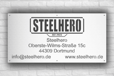 Schilder personalisierbar Schilder personalisierbar